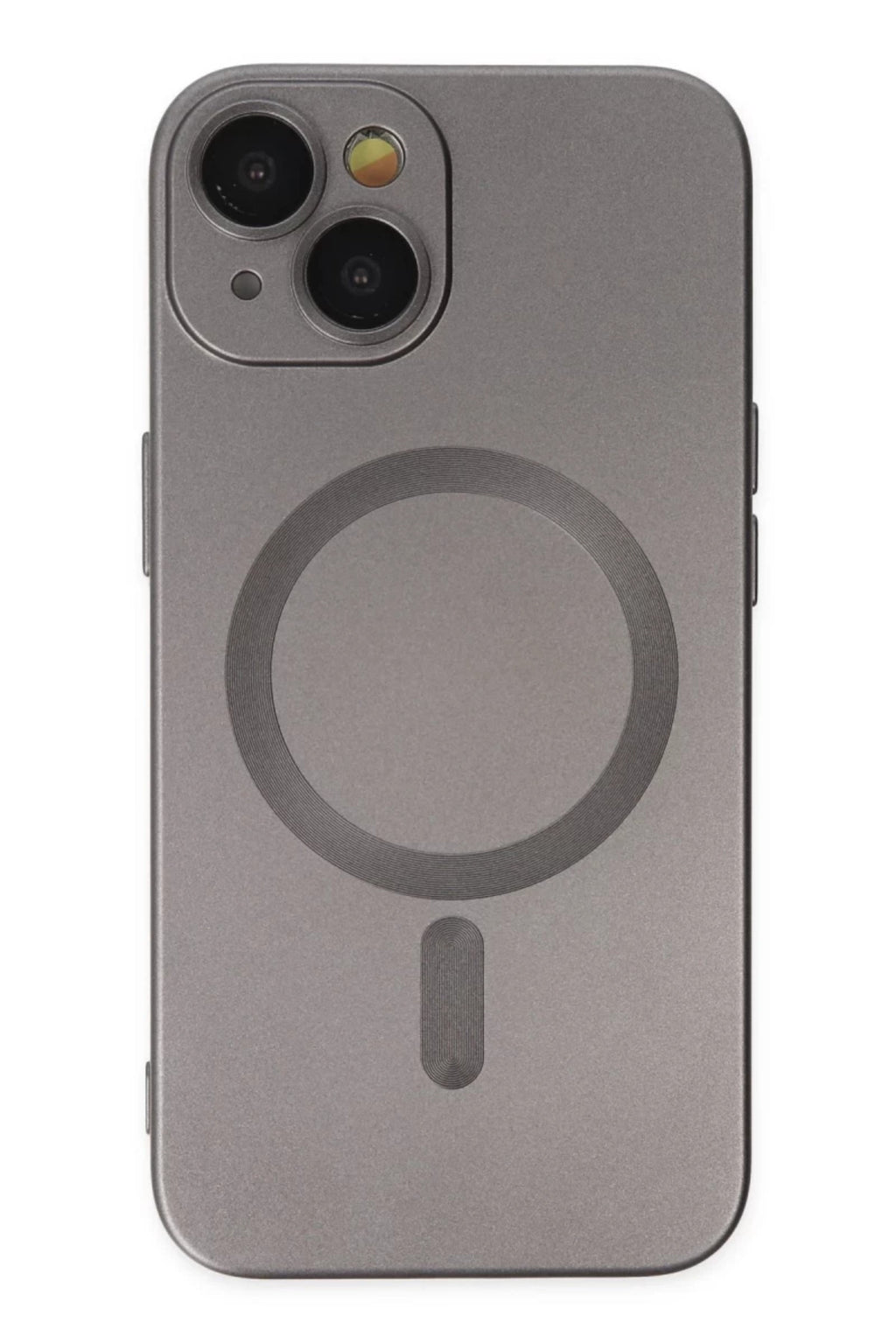 Apple iPhone 14 Plus Uyumlu Kılıf Moshi Lens Magneticsafe Silikon - Füme