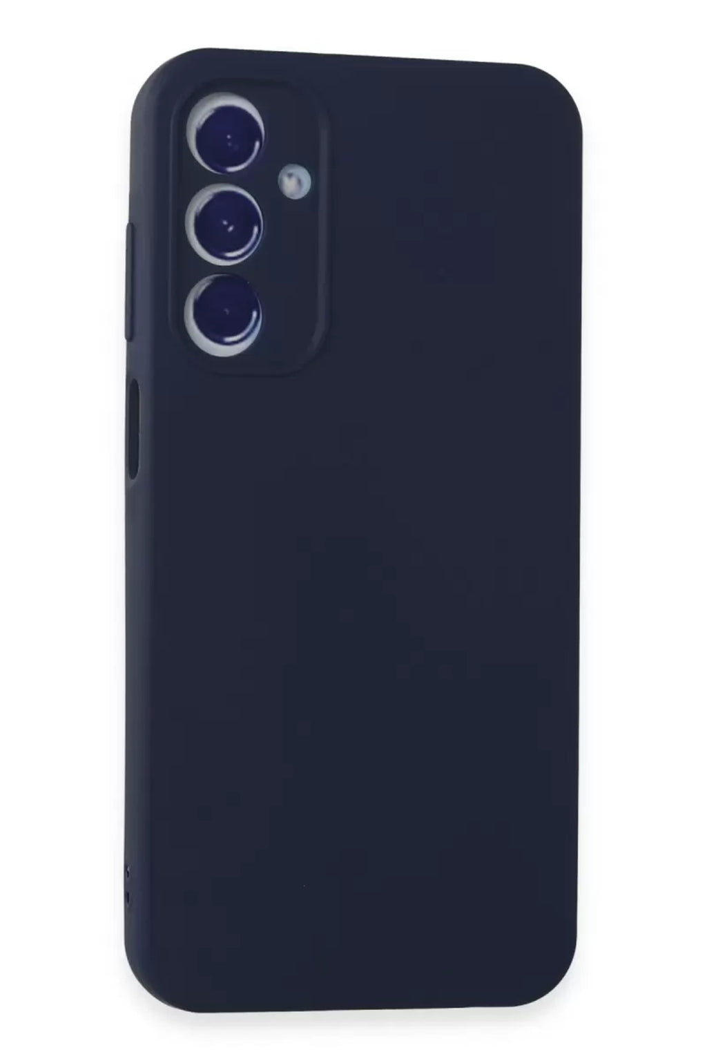 Samsung Galaxy A55 5G Uyumlu Kılıf First Silikon - Lacivert