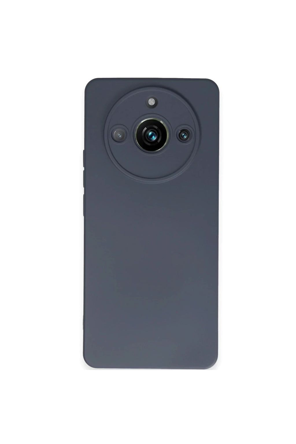 Realme 11 Pro Uyumlu Kılıf Nano içi Kadife Silikon - Gri
