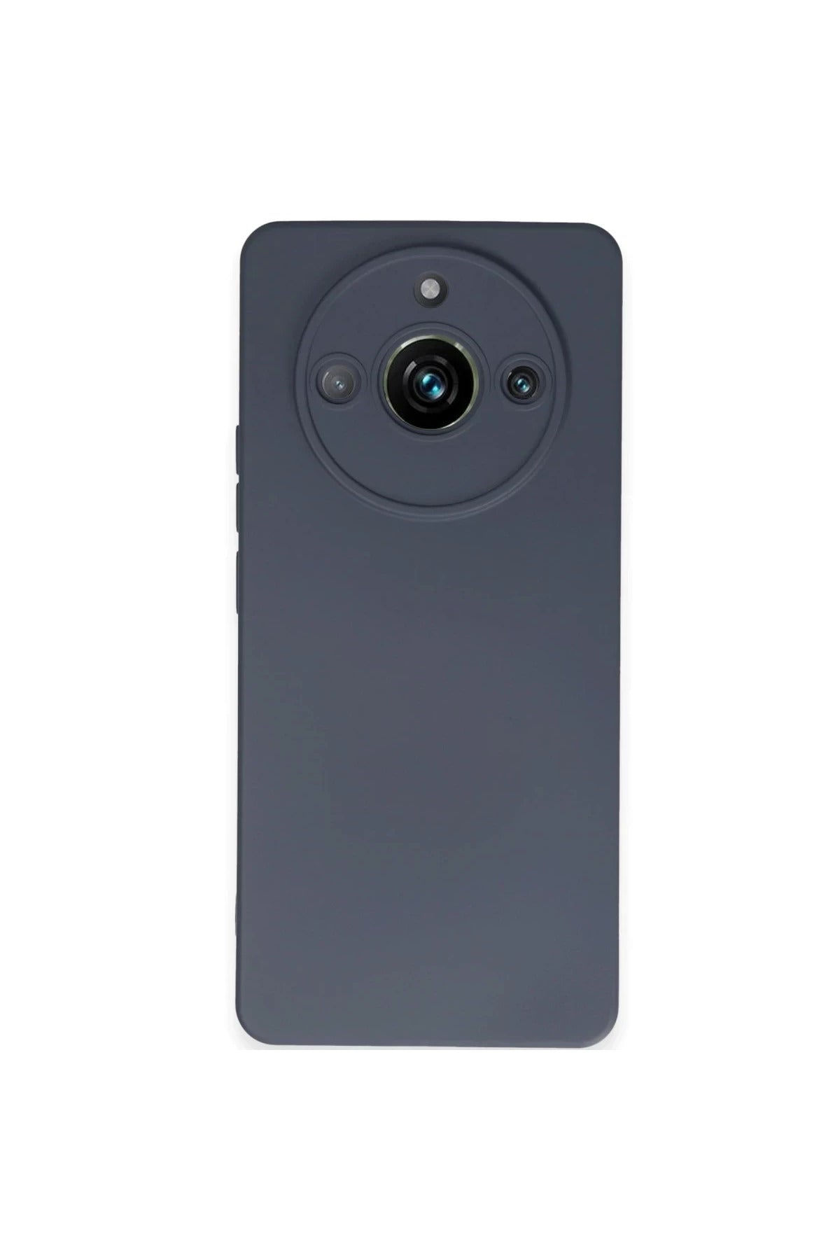 Realme 11 Pro Uyumlu Kılıf Nano içi Kadife Silikon - Gri