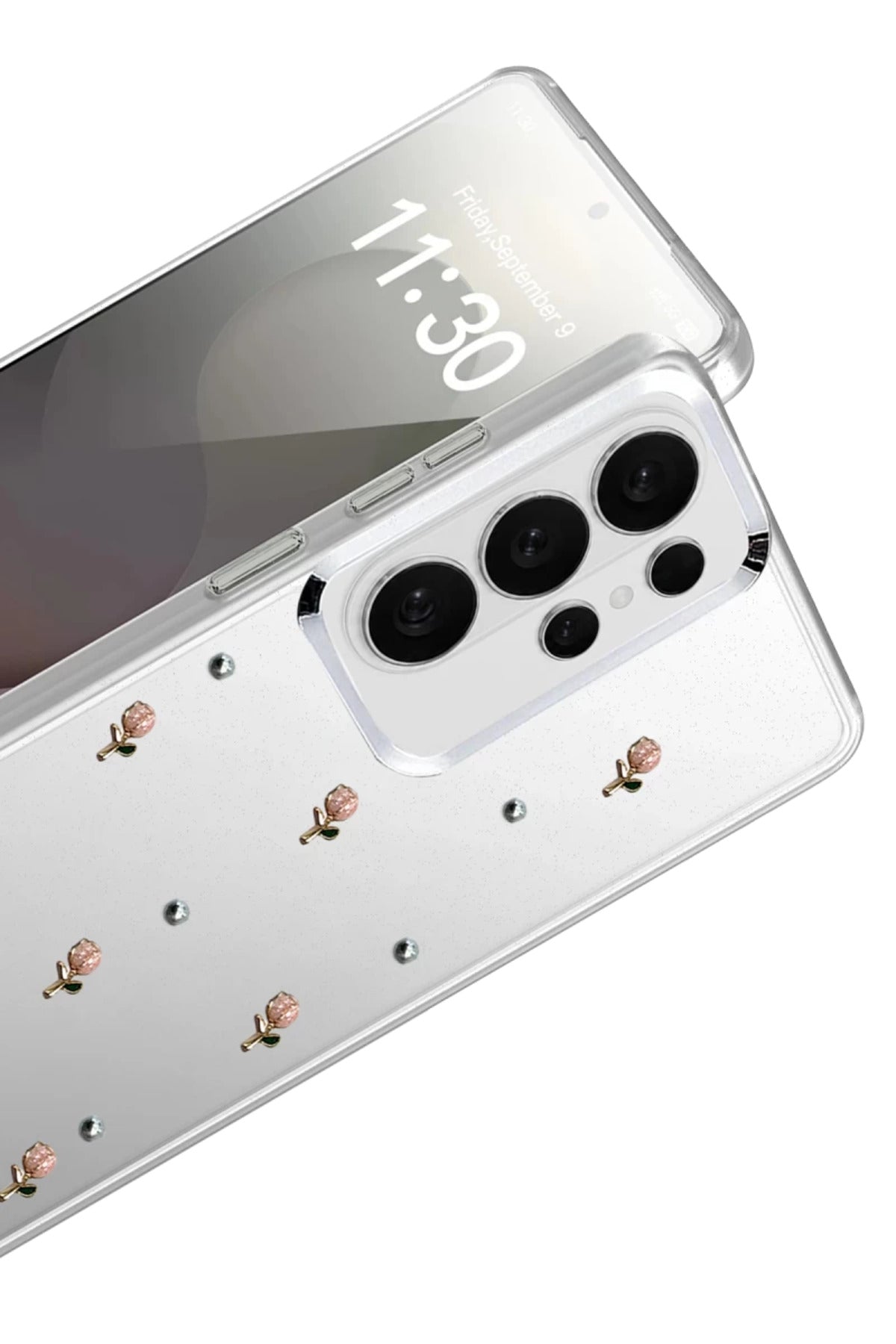 Samsung Galaxy S26 Ultra Uyumlu Fiyonk Desenli Kapak - Desen 6
