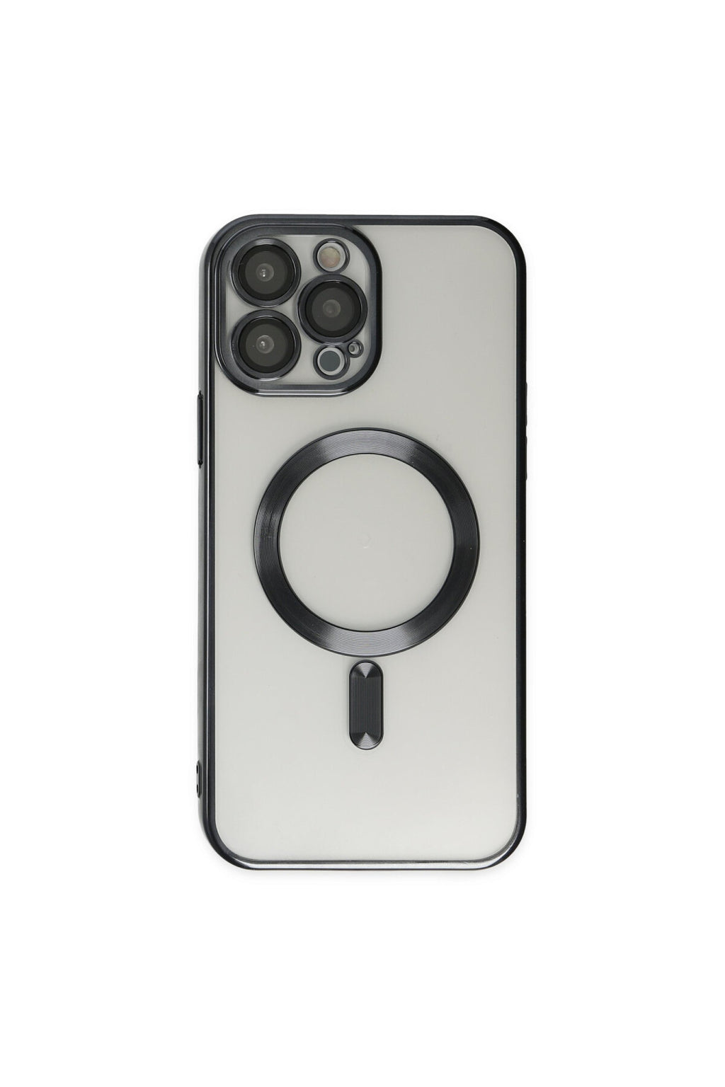 Apple iPhone 14 Pro Uyumlu Kılıf Kross Magneticsafe Kapak - Siyah