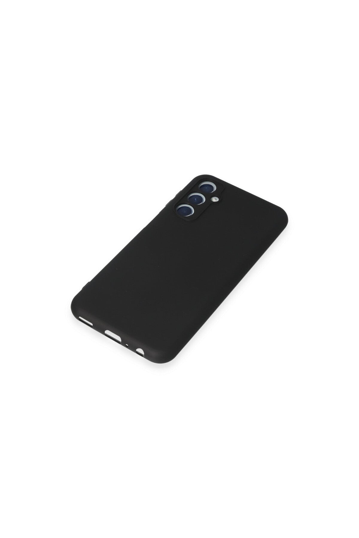 Samsung Galaxy M34 5G Uyumlu Kılıf First Silikon - Siyah