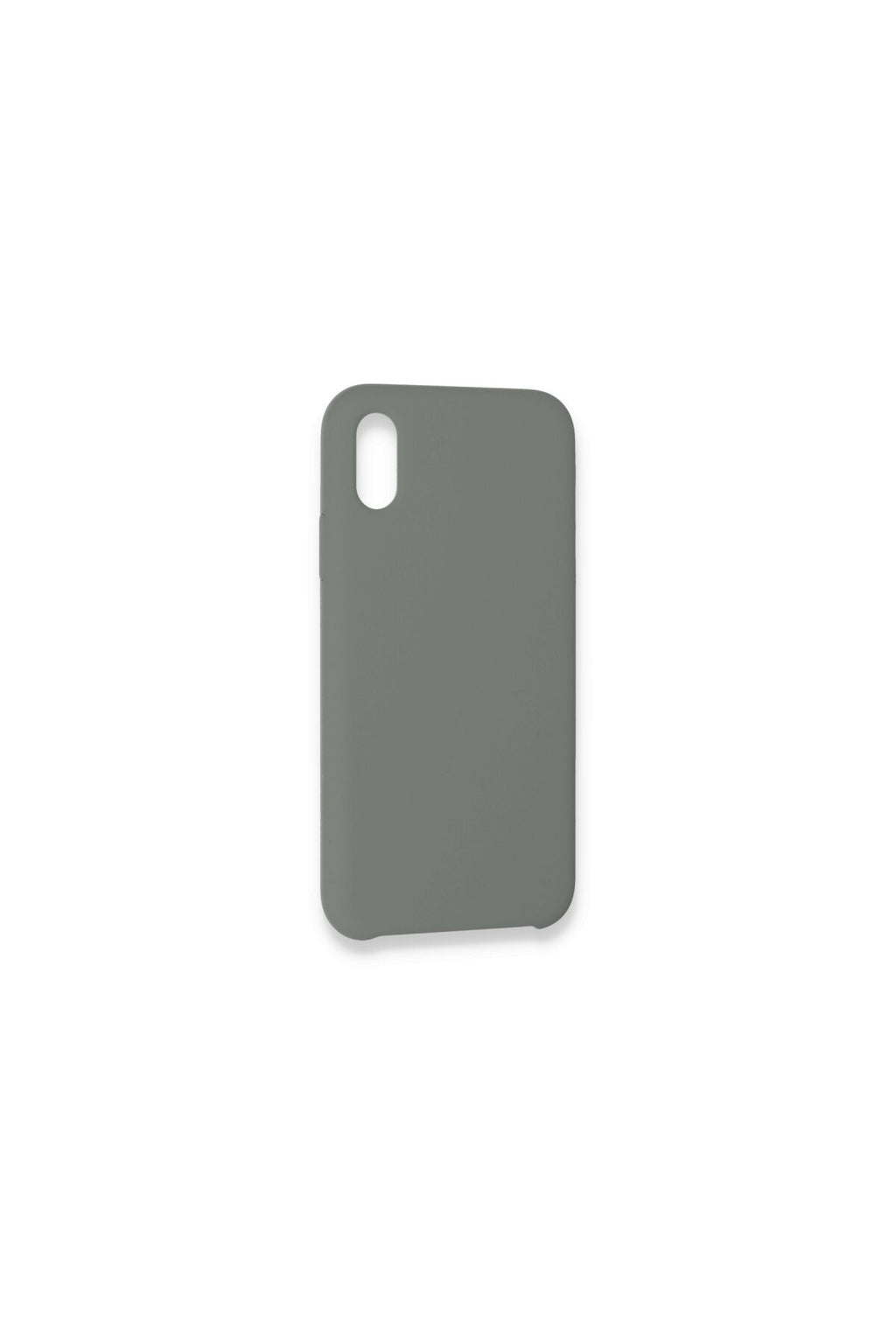Apple iPhone XS Max Uyumlu Kılıf Lansman Legant Silikon - Gri