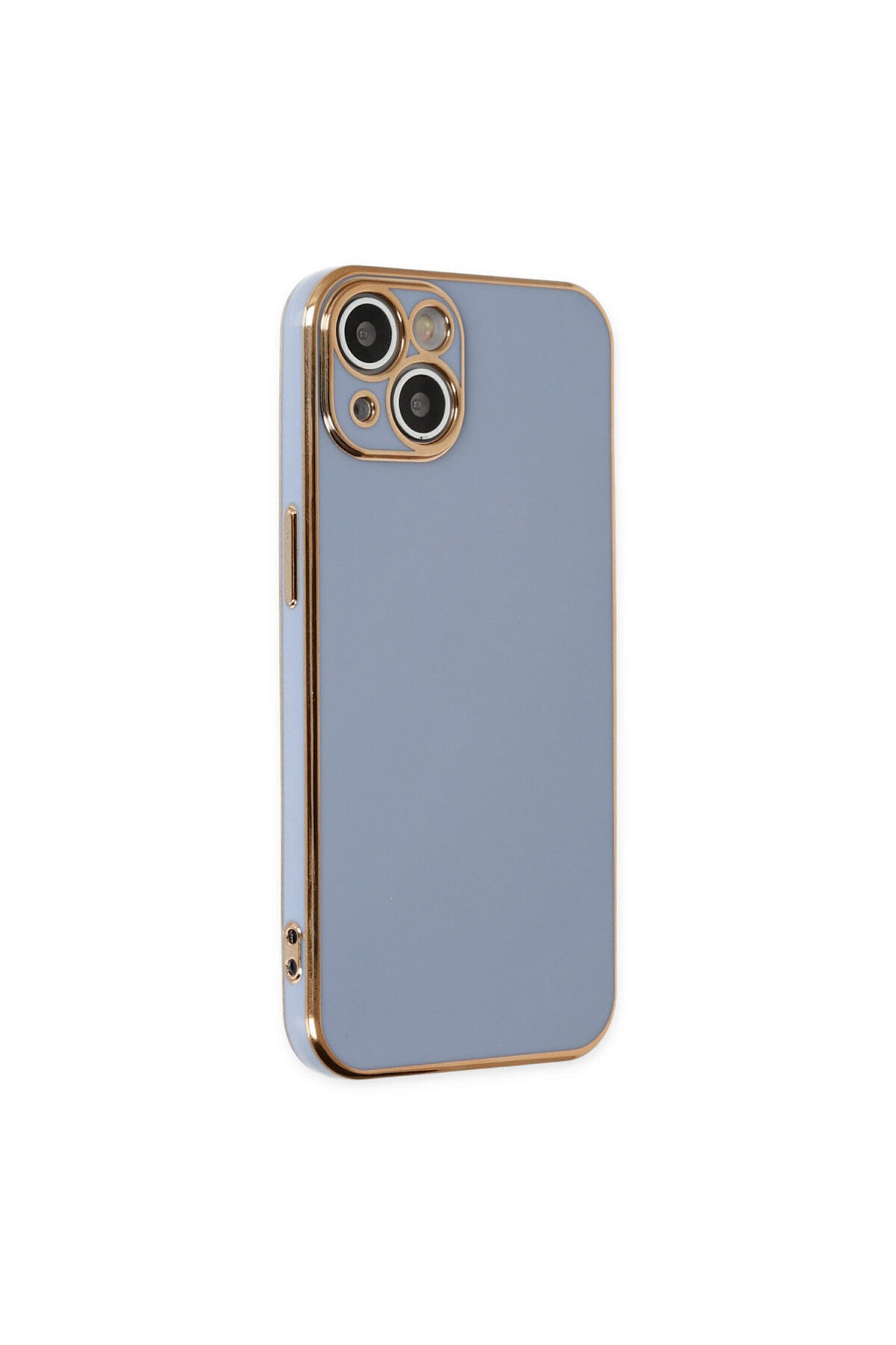 Apple iPhone 14 Uyumlu Kılıf Volet Silikon - Mavi