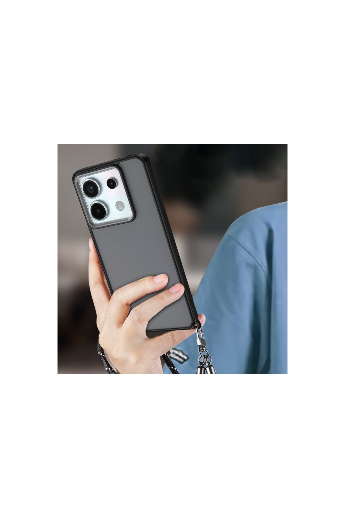 Xiaomi Redmi Note 13 Pro 5G Uyumlu Kılıf Elegant Kapak - Derin Mor