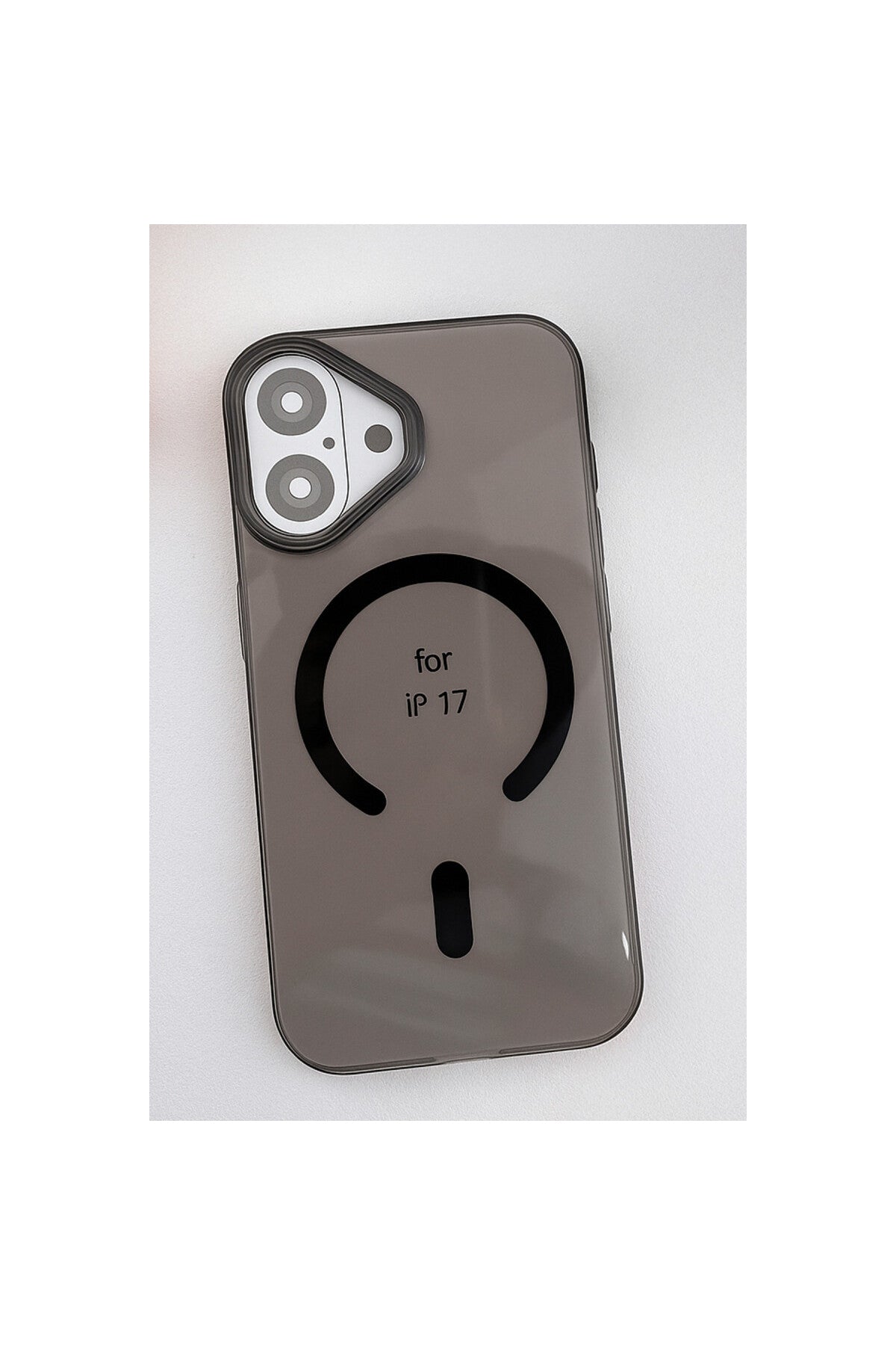 Joko Apple iPhone 17 Uyumlu PC Blank Magsafe Kapak - Siyah