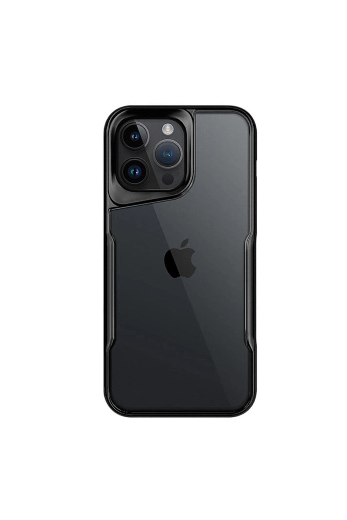 Apple iPhone 15 Pro Uyumlu Kılıf Boyi Silikon Kapak - Siyah