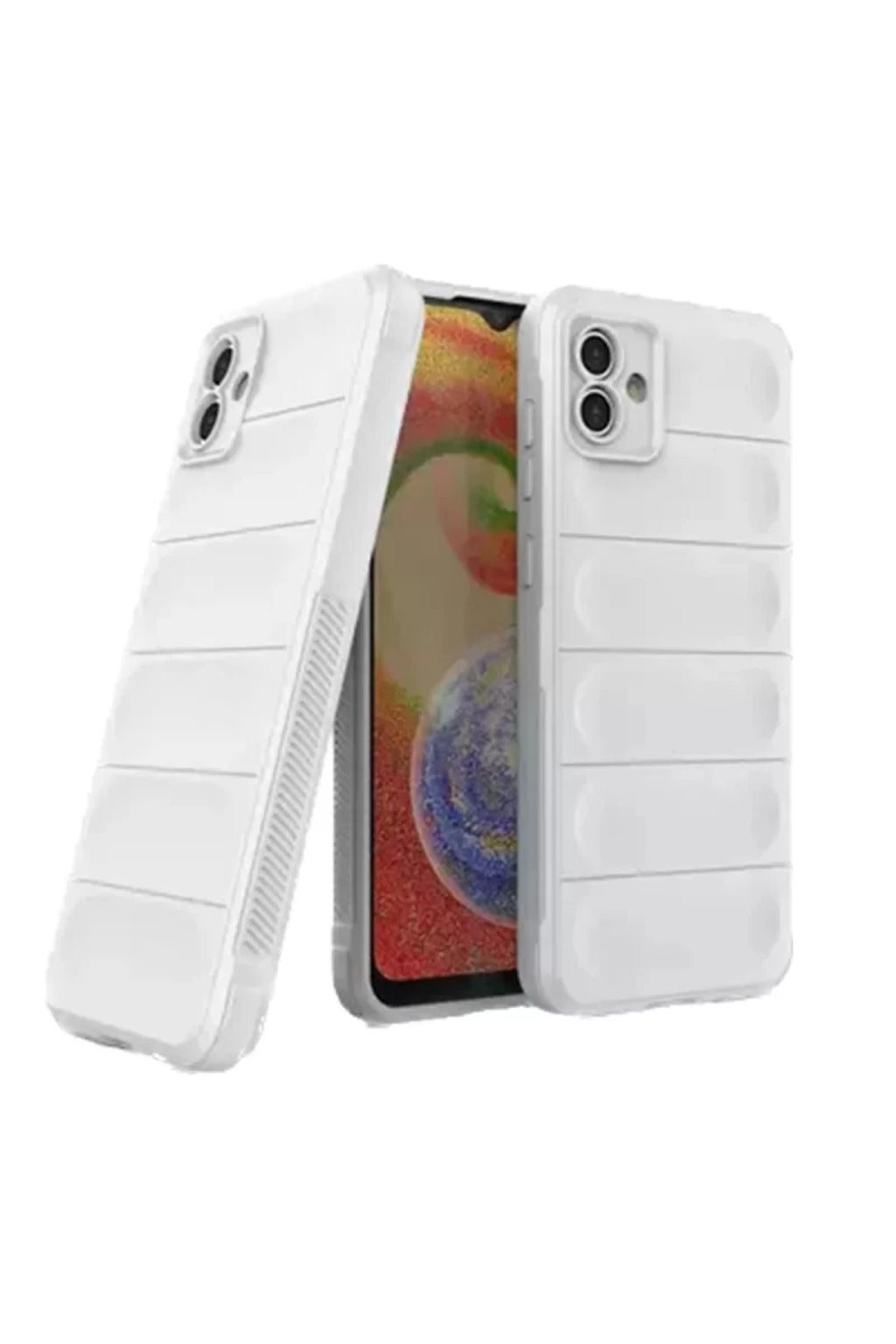 Samsung Galaxy A05 Uyumlu Kılıf Optimum Silikon - Krem