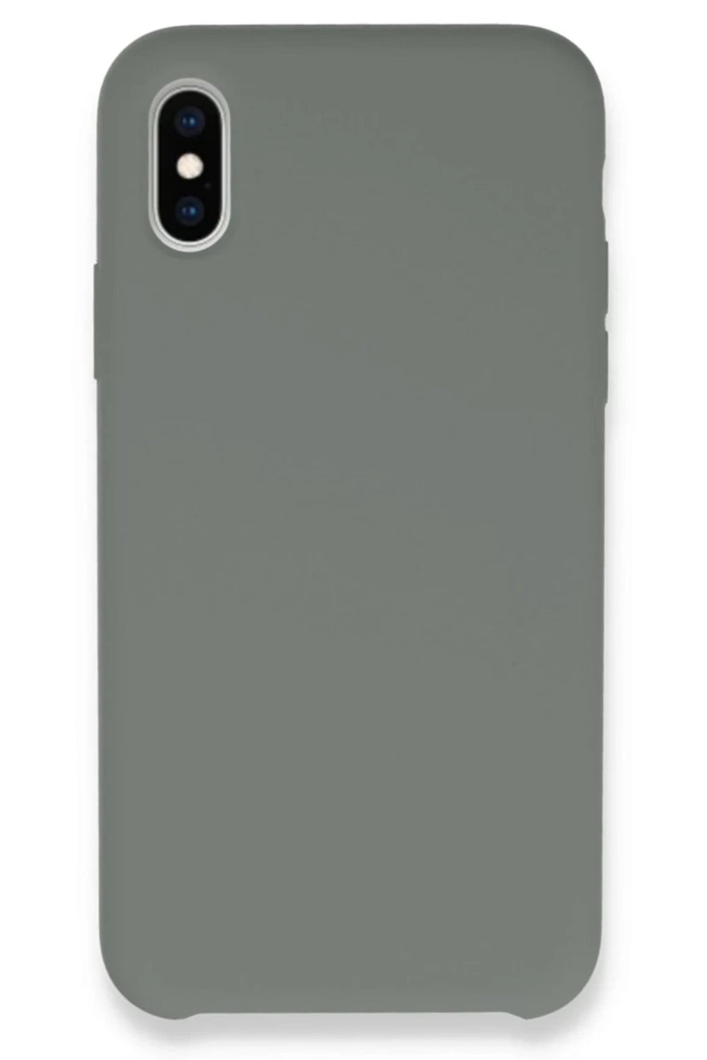 Apple iPhone XS Max Uyumlu Kılıf Lansman Legant Silikon - Gri