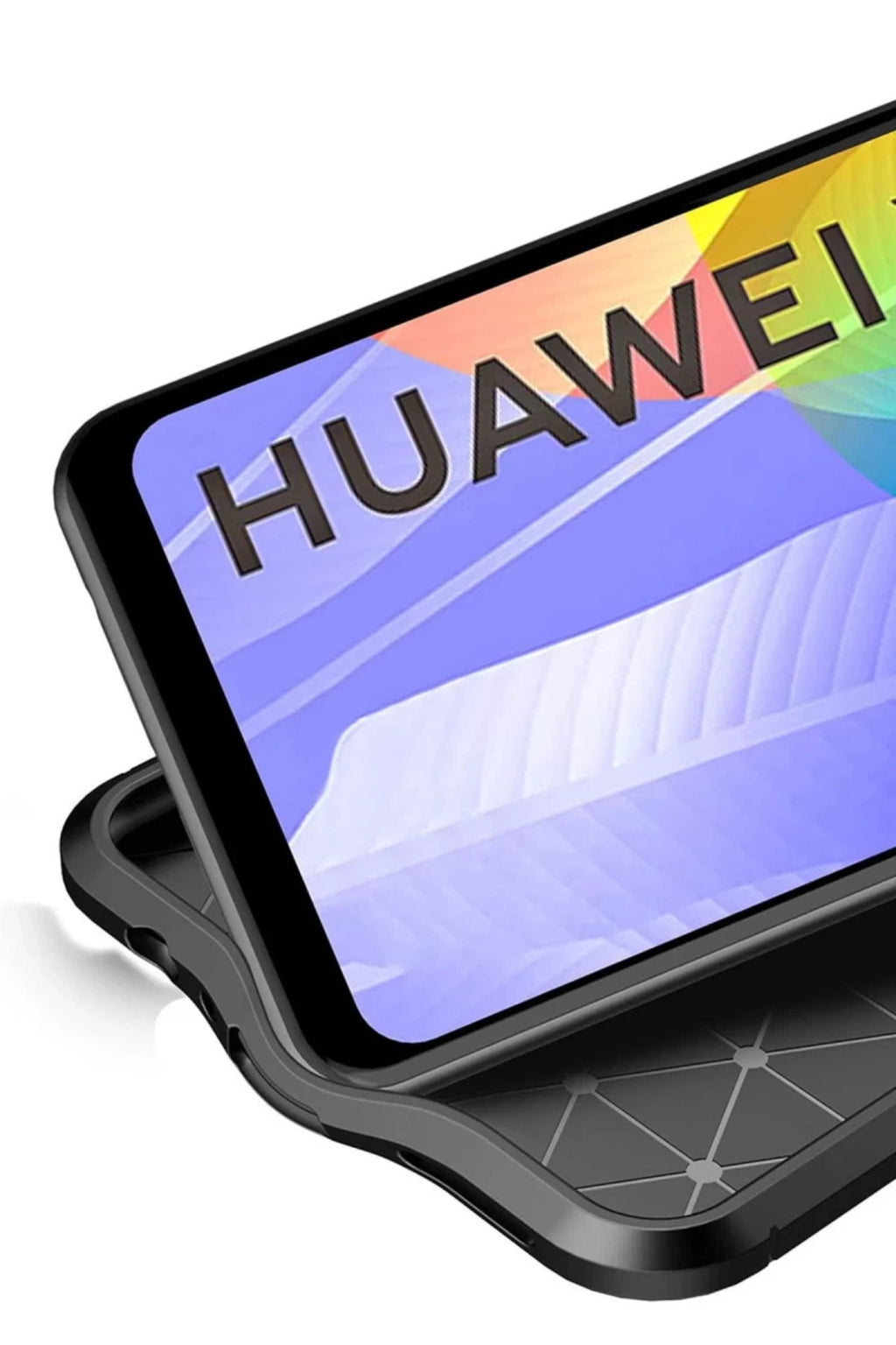 Huawei Y6P Uyumlu Kılıf Auto Focus Kapak - Lacivert