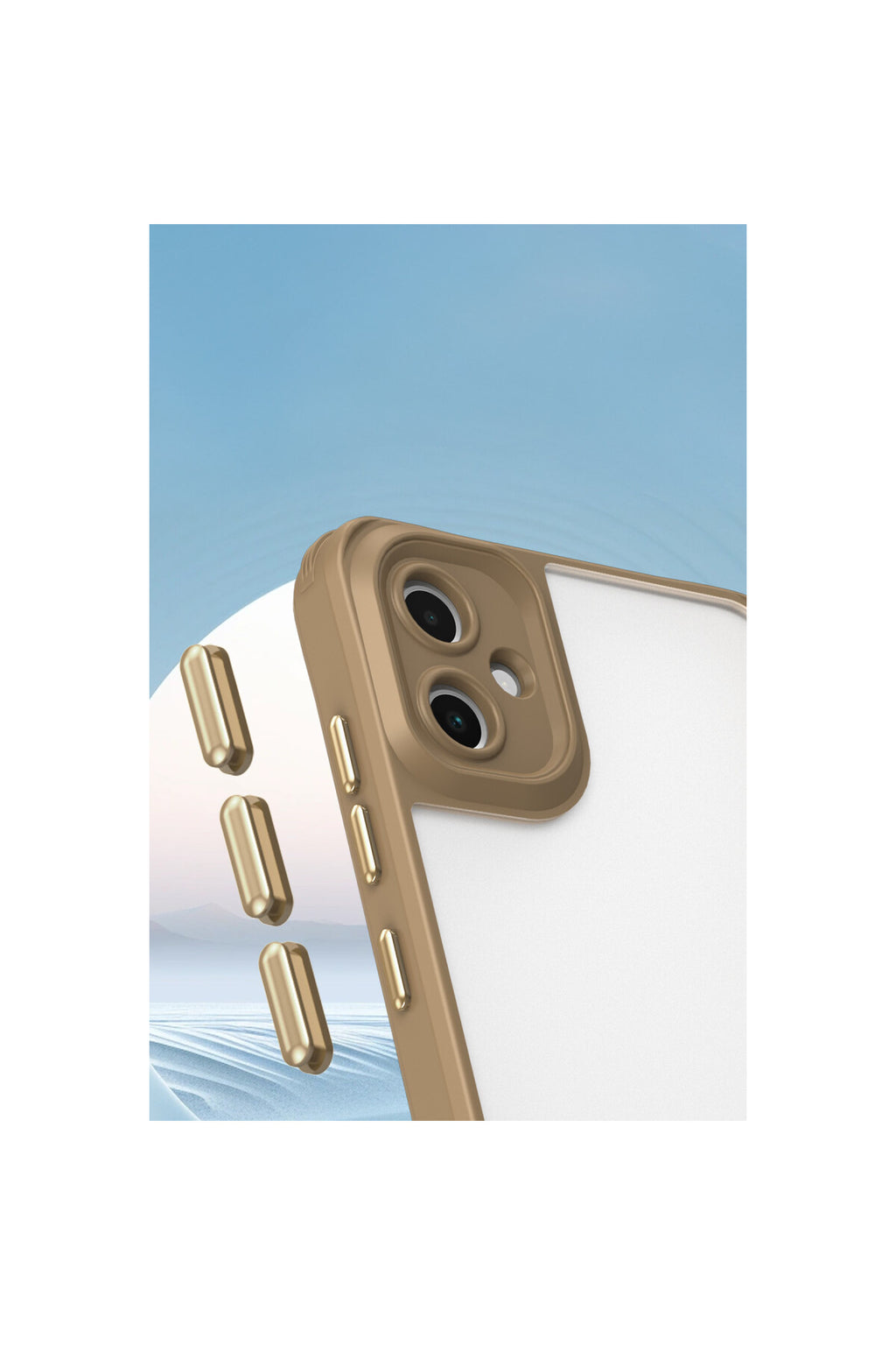 Samsung Galaxy A06 Uyumlu Kılıf Penta Silikon Kılıf - Şeffaf