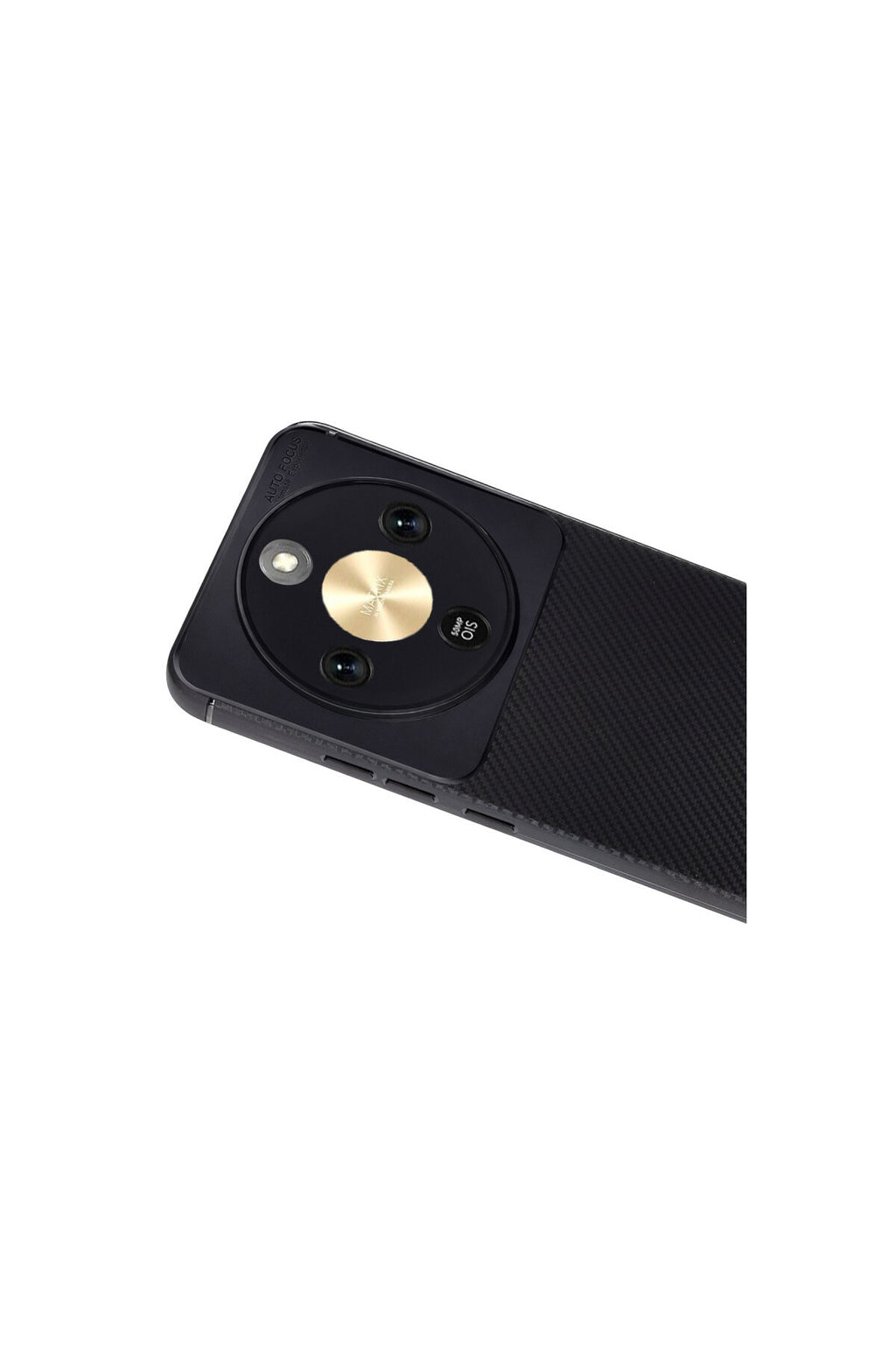 Huawei Honor Magic 8 Lite Uyumlu Auto Focus Karbon Kapak - Siyah
