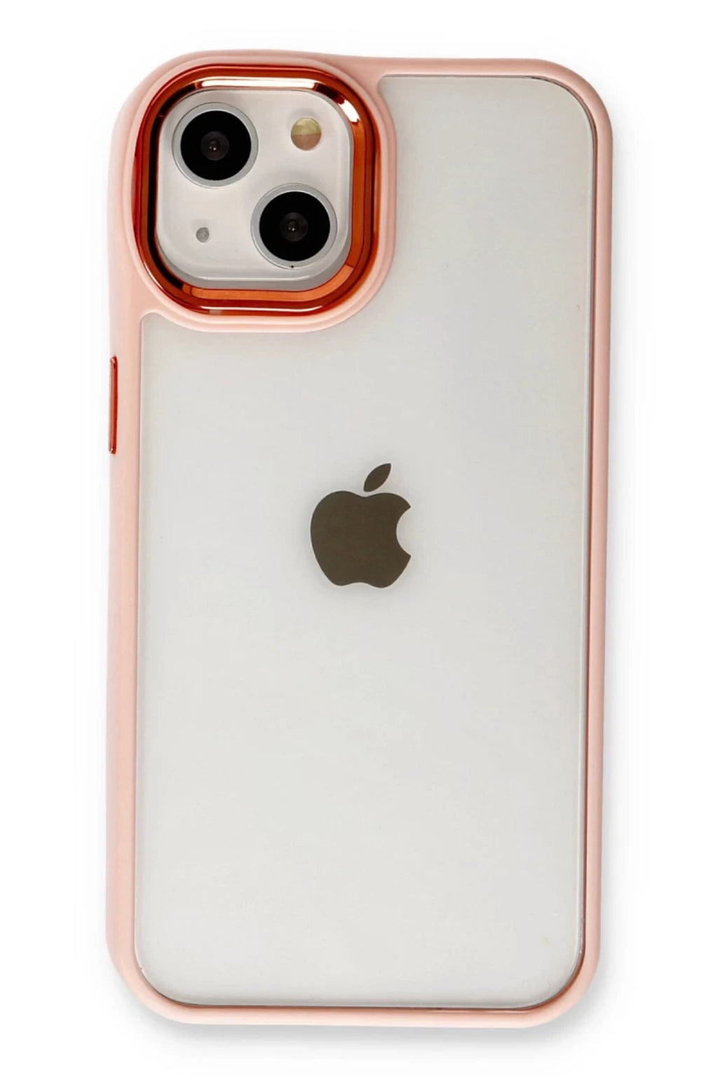 Apple iPhone 14 Plus Uyumlu Kılıf Dora Kapak - Pudra