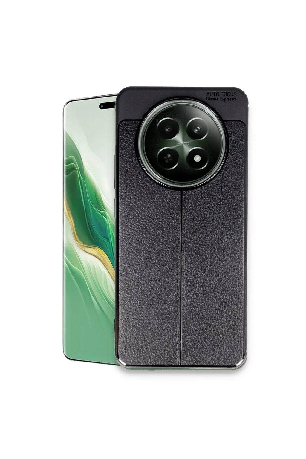 Realme 12 5G Uyumlu Kılıf Auto Focus Kapak - Siyah