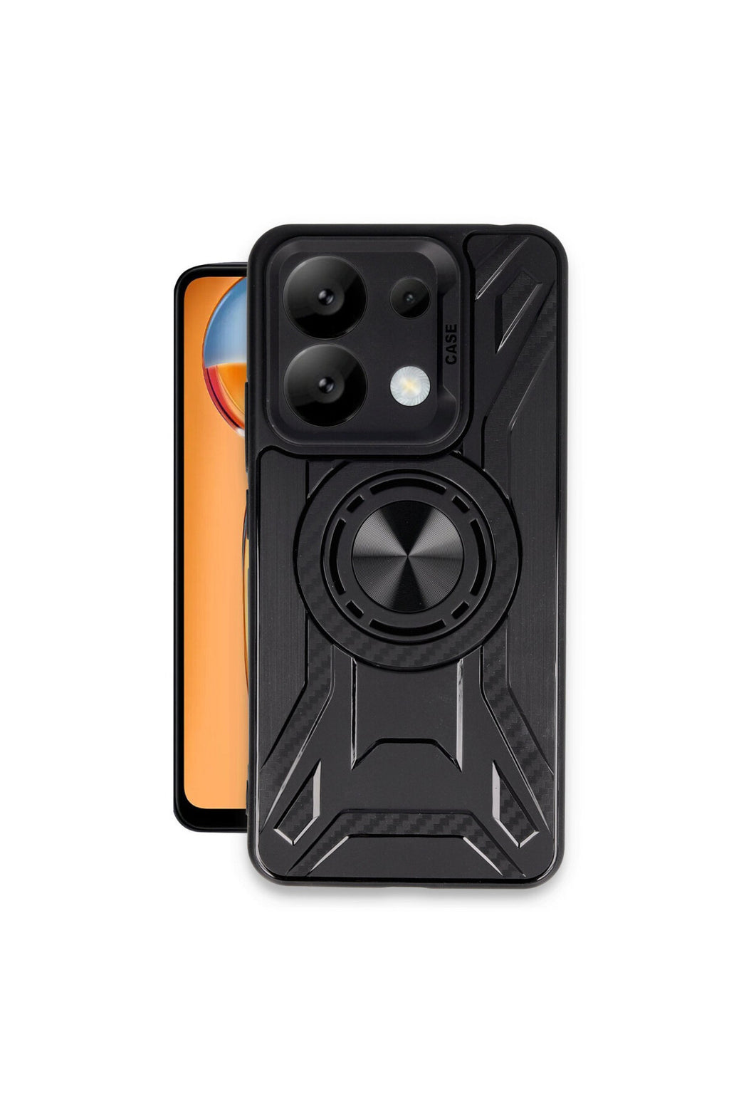 Xiaomi Redmi Note 13 Pro 4G Uyumlu Kılıf Lincoln Silikon - Siyah