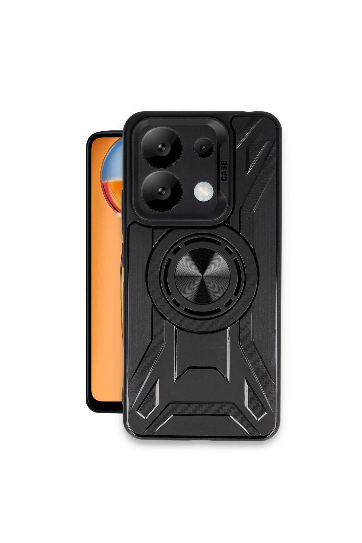 Xiaomi Redmi Note 13 Pro 4G Uyumlu Kılıf Lincoln Silikon - Siyah