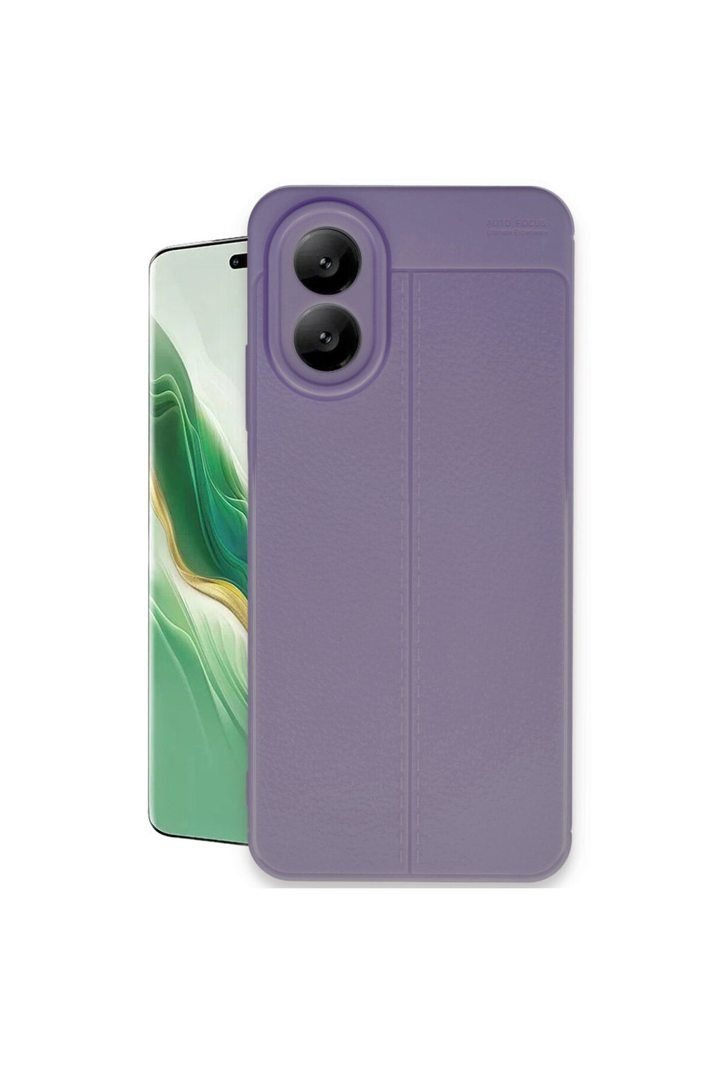 Oppo A38 Uyumlu Kılıf Auto Focus Kapak - Lila