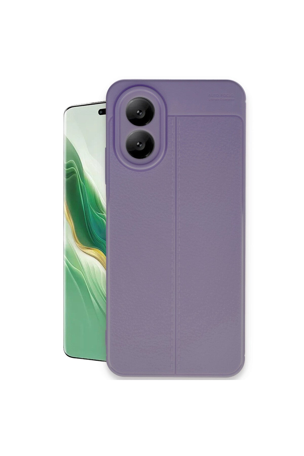Oppo A38 Uyumlu Kılıf Auto Focus Kapak - Lila