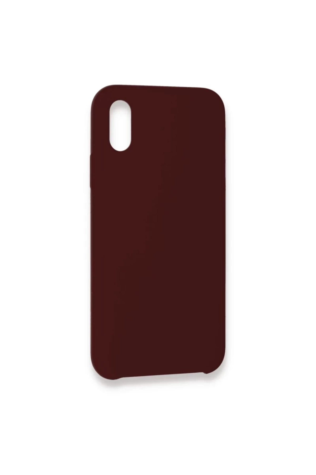 Apple iPhone XS Max Uyumlu Kılıf Lansman Legant Silikon - Bordo
