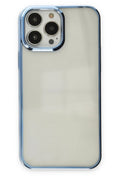 Apple iPhone 14 Pro Uyumlu Kılıf Element Silikon - Sky Blue