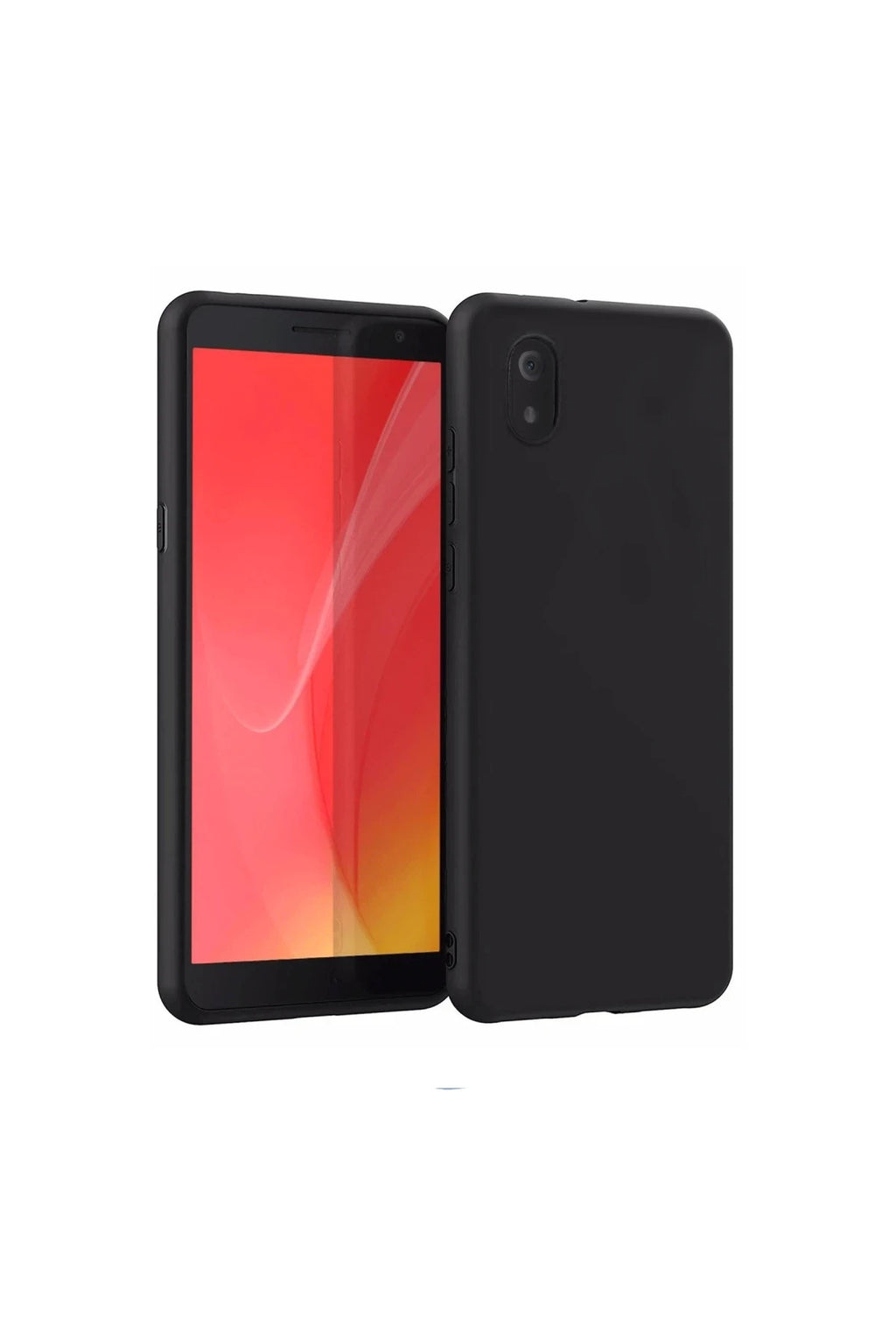 TCL L7 Uyumlu Kılıf First Silikon - Siyah