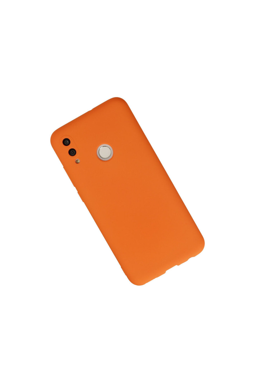 Huawei P Smart 2019 Kılıf Nano içi Kadife Silikon - Turuncu