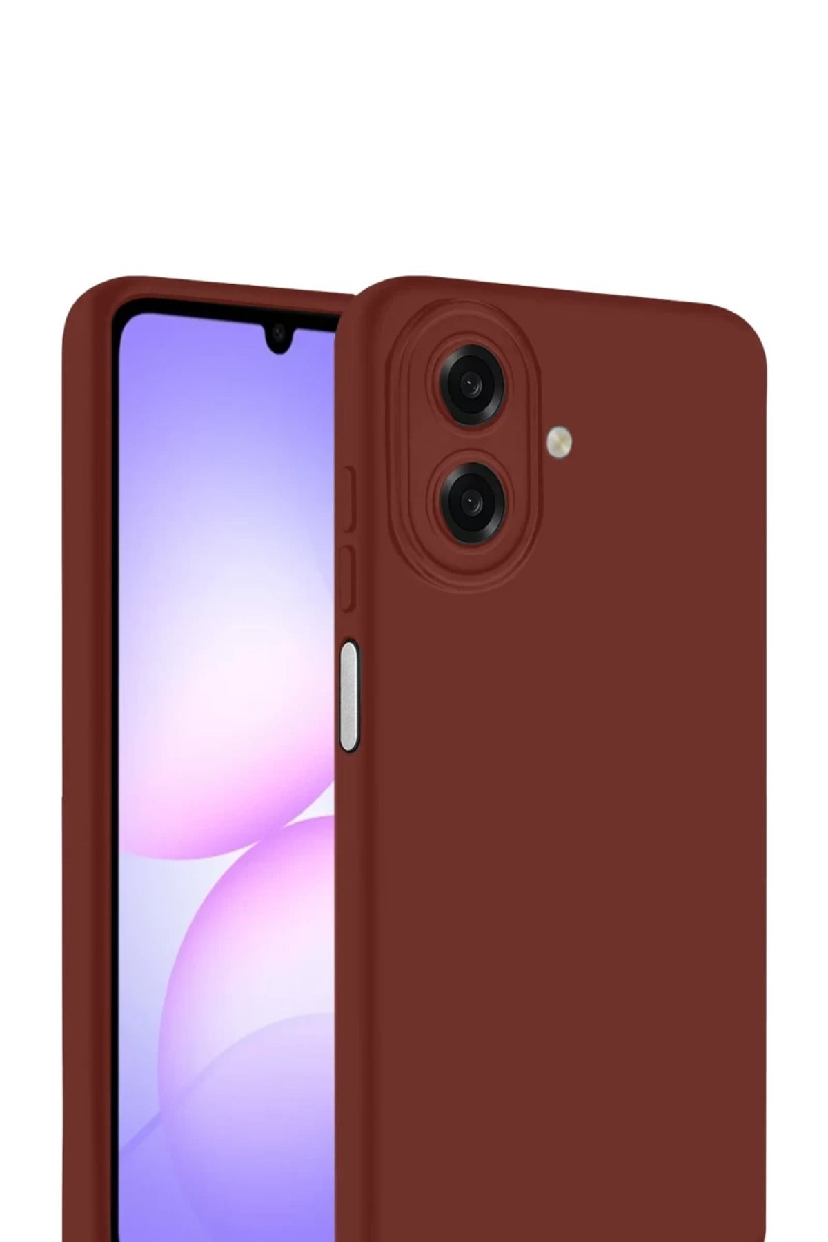 Samsung Galaxy A07 4G Uyumlu First Silikon - Bordo