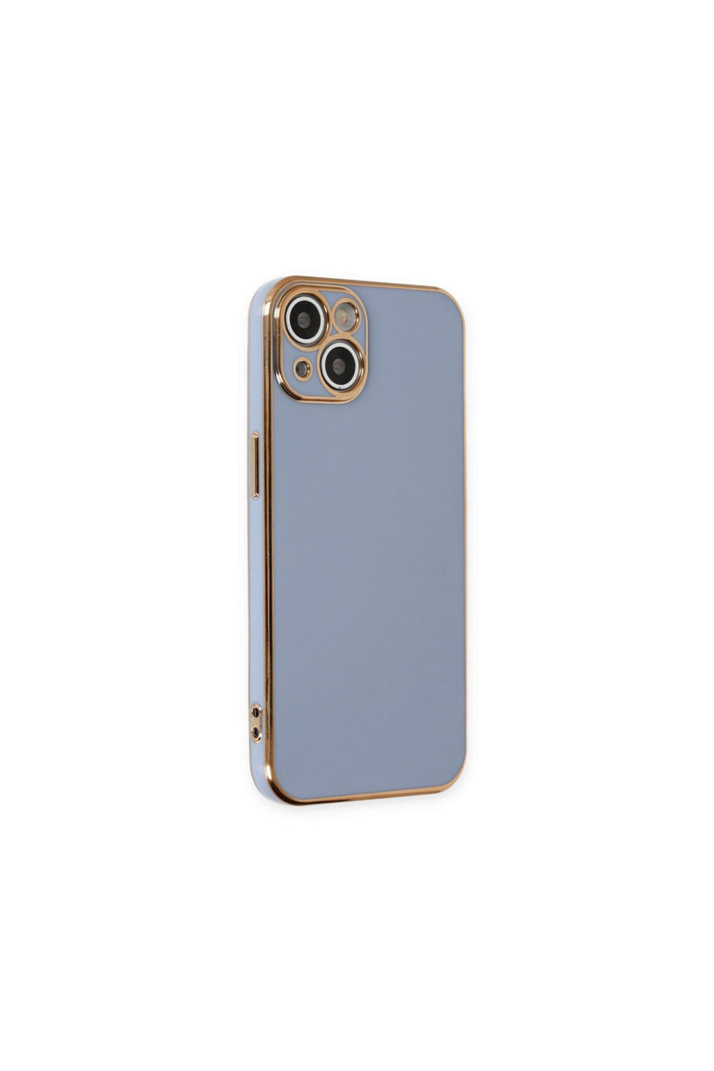 Apple iPhone 15 Uyumlu Kılıf Volet Silikon - Mavi