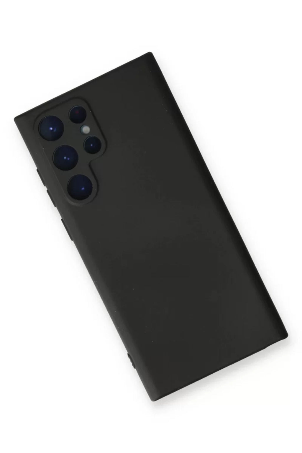 Samsung Galaxy S24 Ultra Uyumlu Kılıf Nano içi Kadife Silikon - Siyah