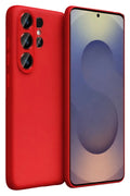 Samsung Galaxy S26 Ultra Uyumlu First Silikon - Kırmızı