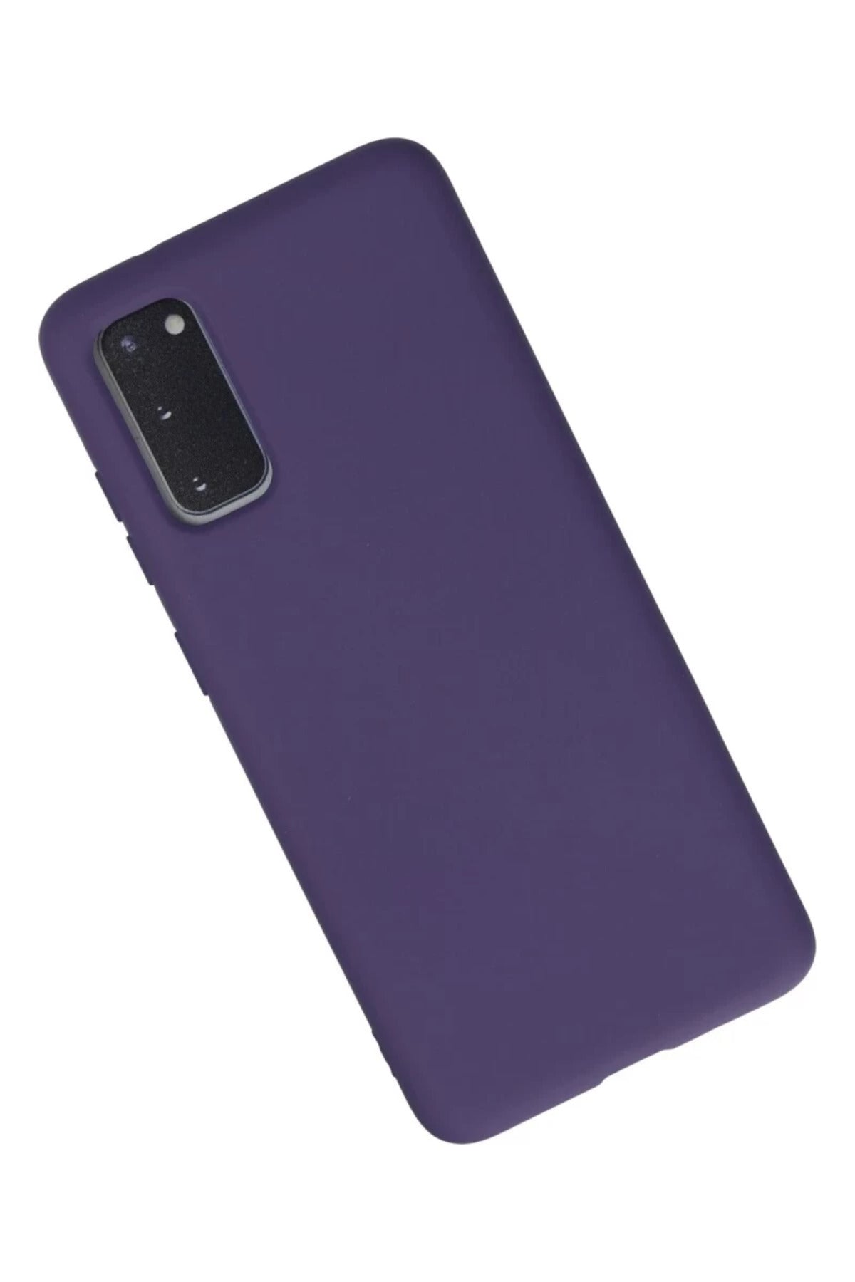 Samsung Galaxy S20 Uyumlu Kılıf Nano içi Kadife Silikon - Mor