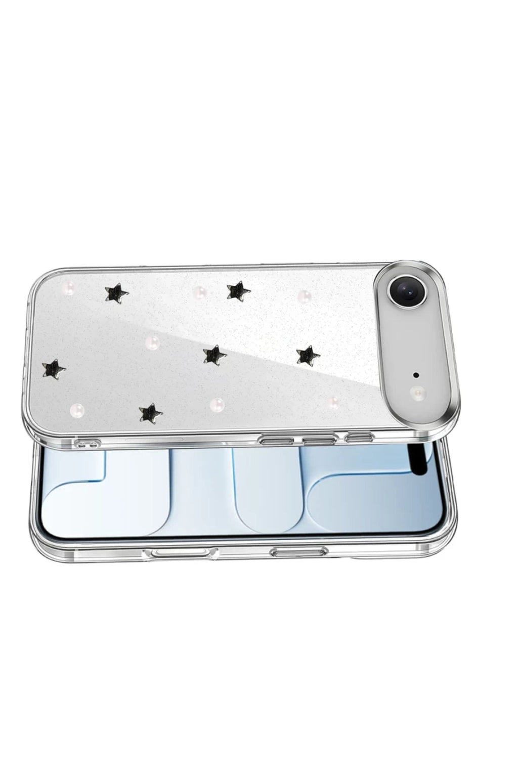Apple iPhone 17 Air Uyumlu Fiyonk Desenli Kapak - Desen 7