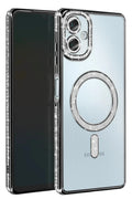 Samsung Galaxy A06 Uyumlu Joke Simli Magneticsafe Kılıf - Siyah