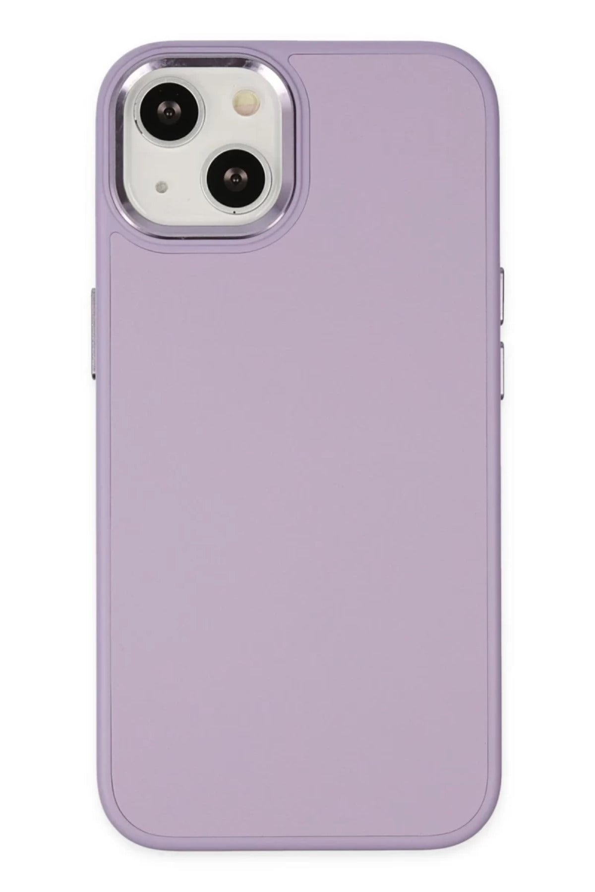 Apple iPhone 14 Plus Uyumlu Kılıf Asya Deri Silikon - Lila