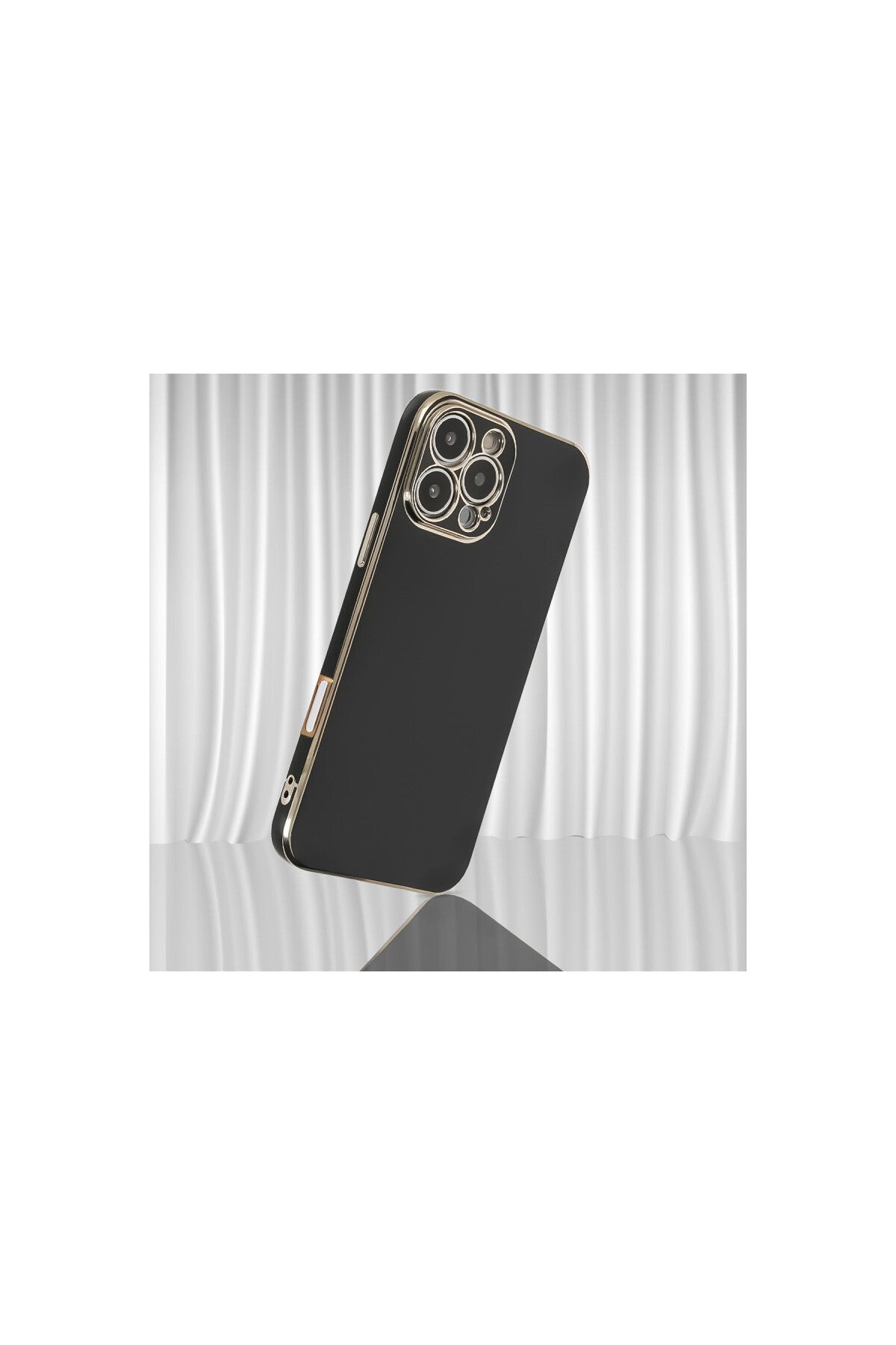 Apple iPhone 16 Pro Max Uyumlu Kılıf Volet Silikon - Mavi