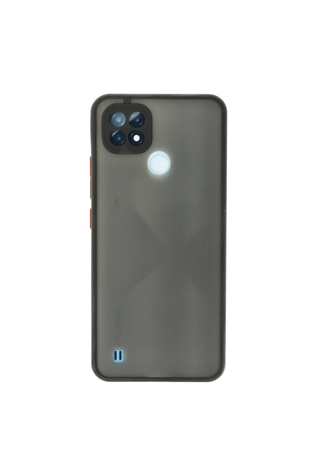 Realme C21 Uyumlu Kılıf Montreal Silikon Kapak - Siyah