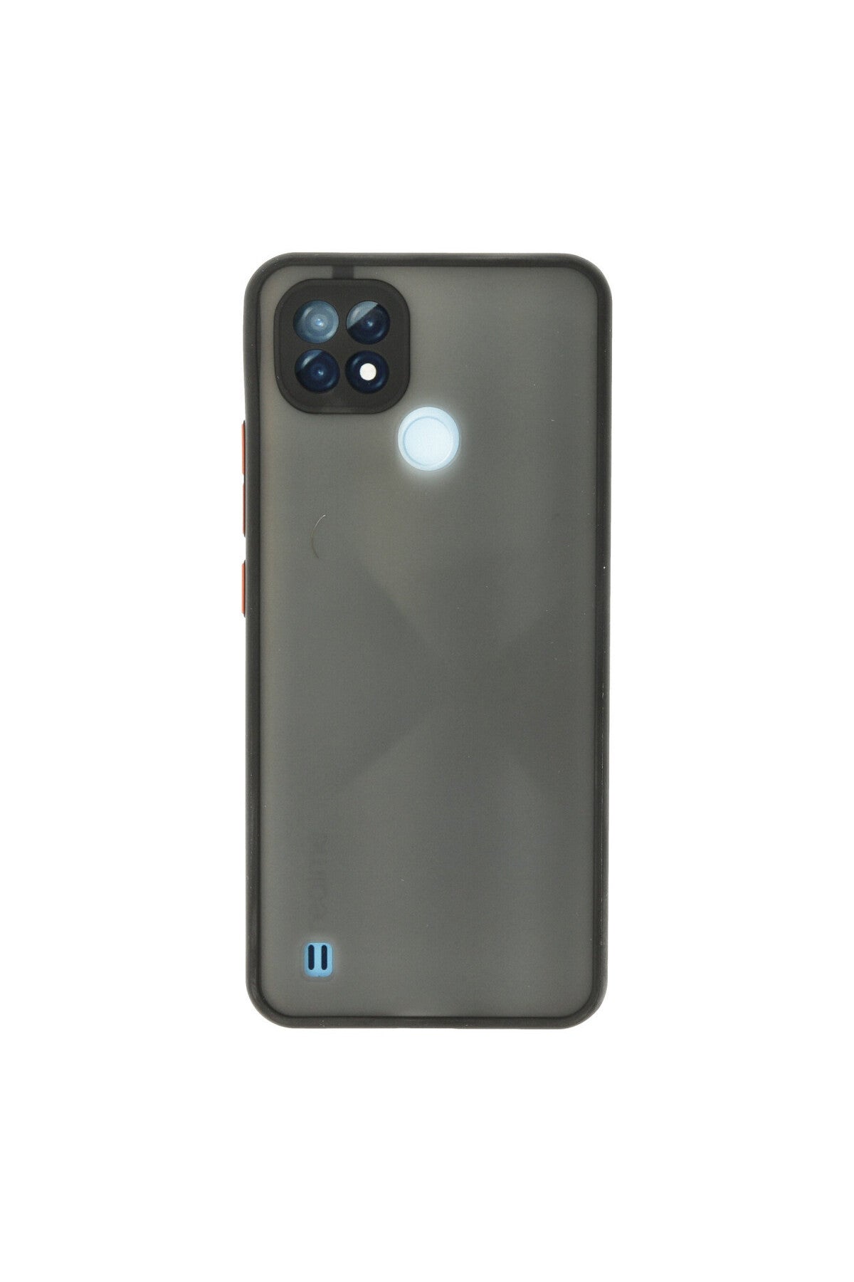 Realme C21 Uyumlu Kılıf Montreal Silikon Kapak - Siyah
