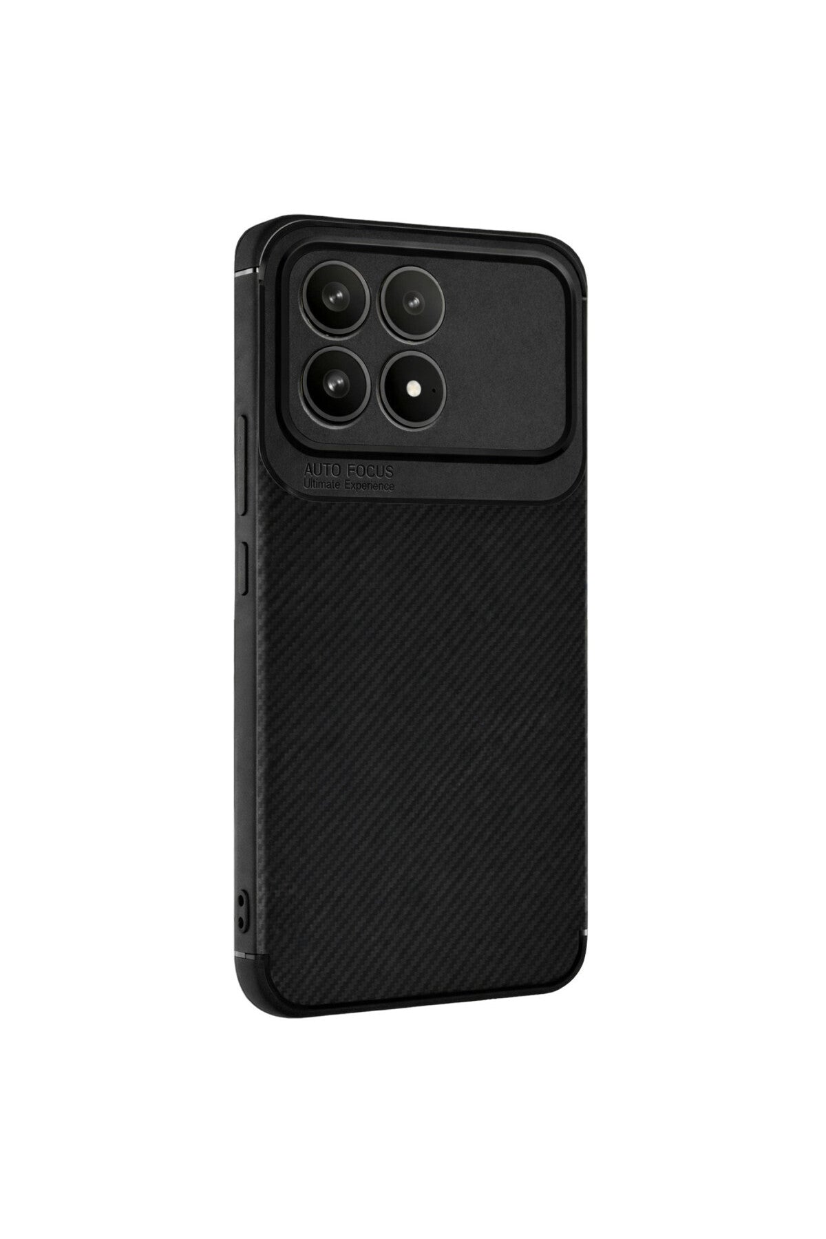 Xiaomi Poco F8 Pro Uyumlu Auto Focus Karbon Kapak - Siyah