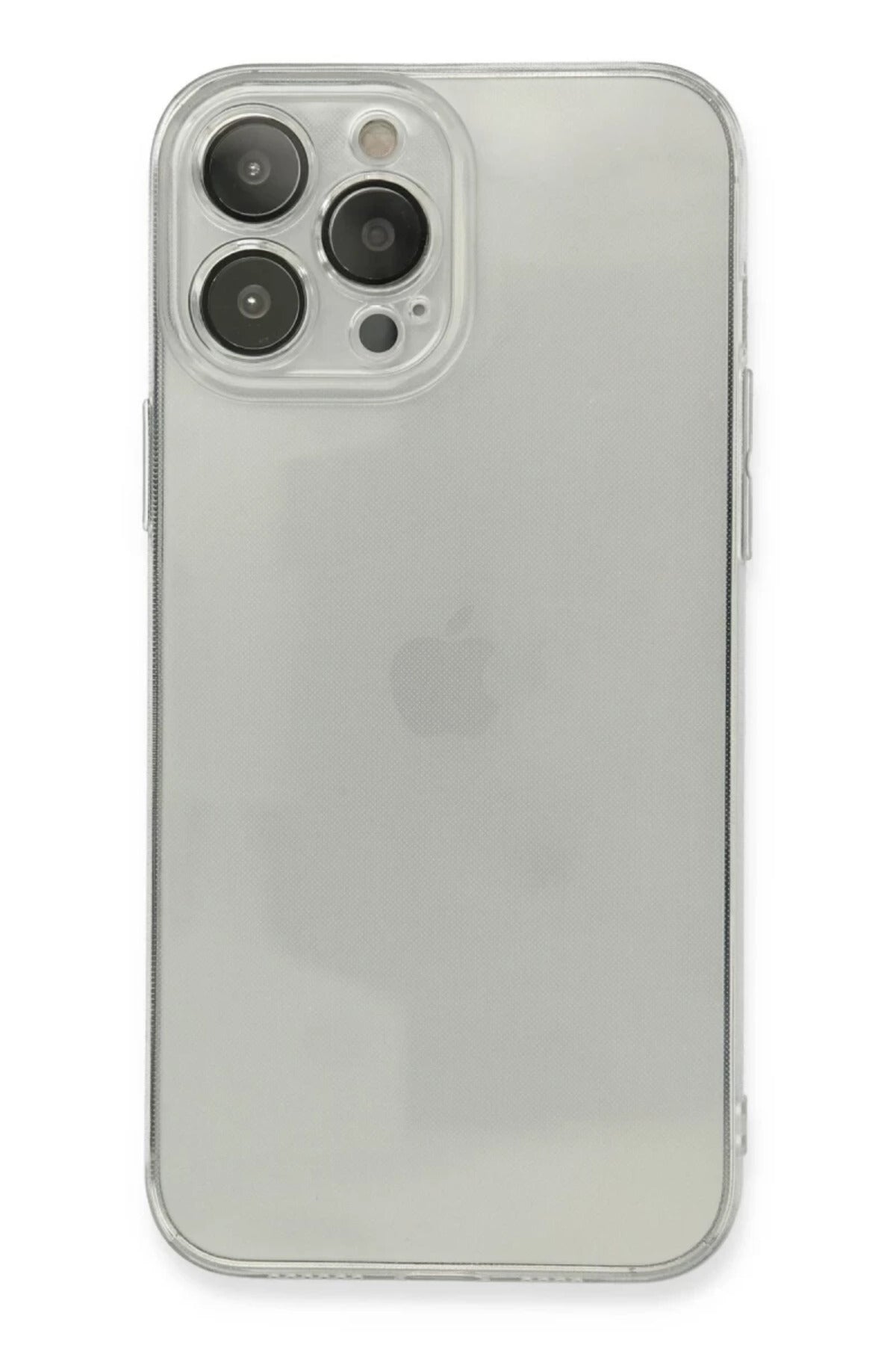 Apple iPhone 13 Pro Uyumlu Kılıf Fly Lens Silikon - Şeffaf