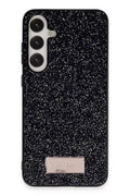 Onegif Samsung Galaxy A05S Uyumlu Bright Simli Kapak - Siyah