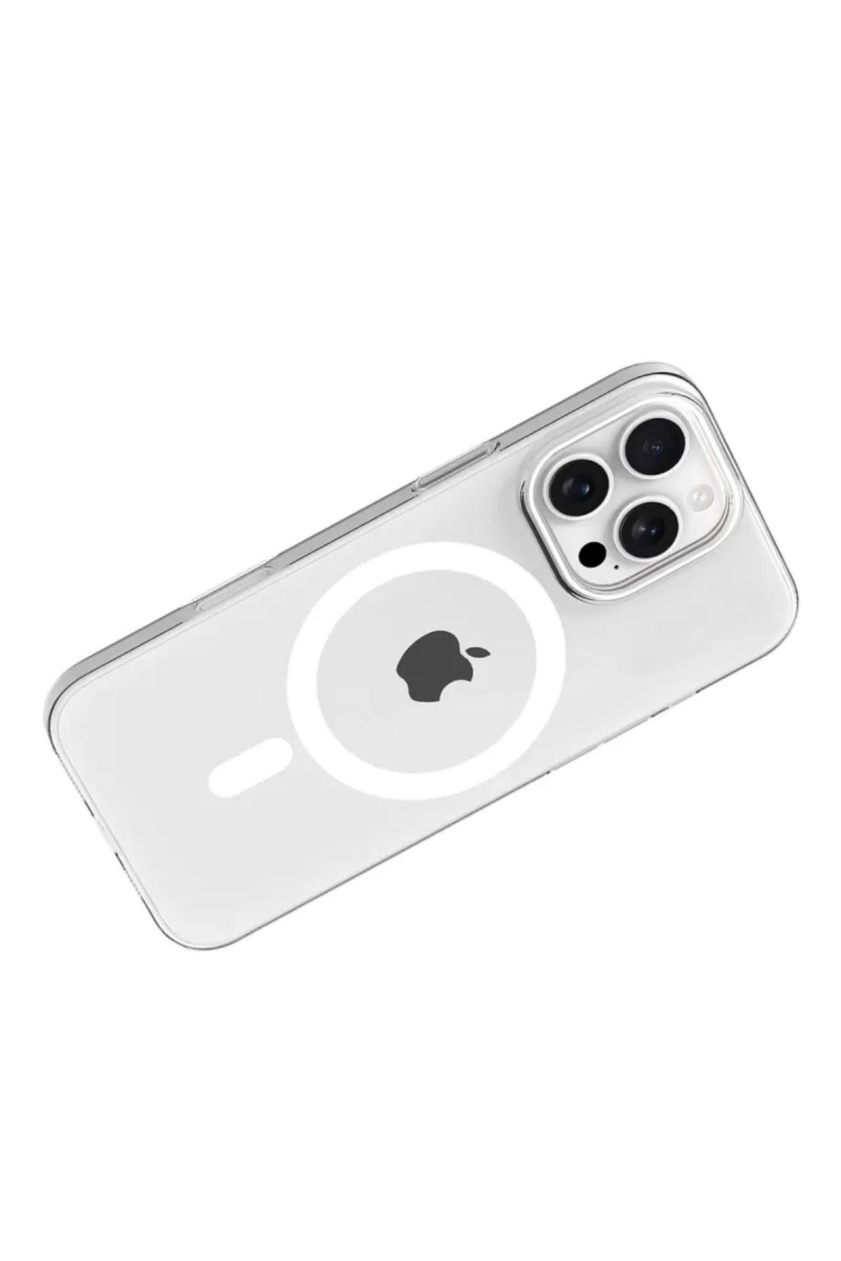 Joko Apple iPhone 16 Pro Max Uyumlu PC Blank Magsafe Kapak - Şeffaf