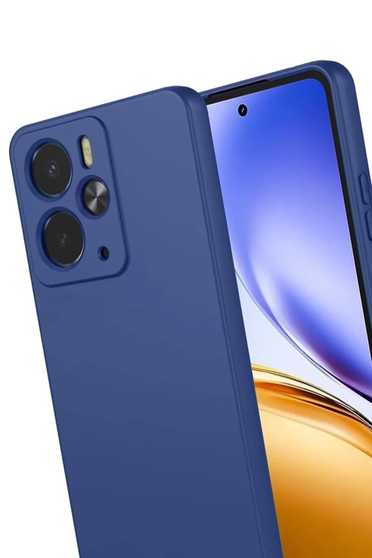 Oppo Reno 14 Uyumlu First Silikon - Lacivert