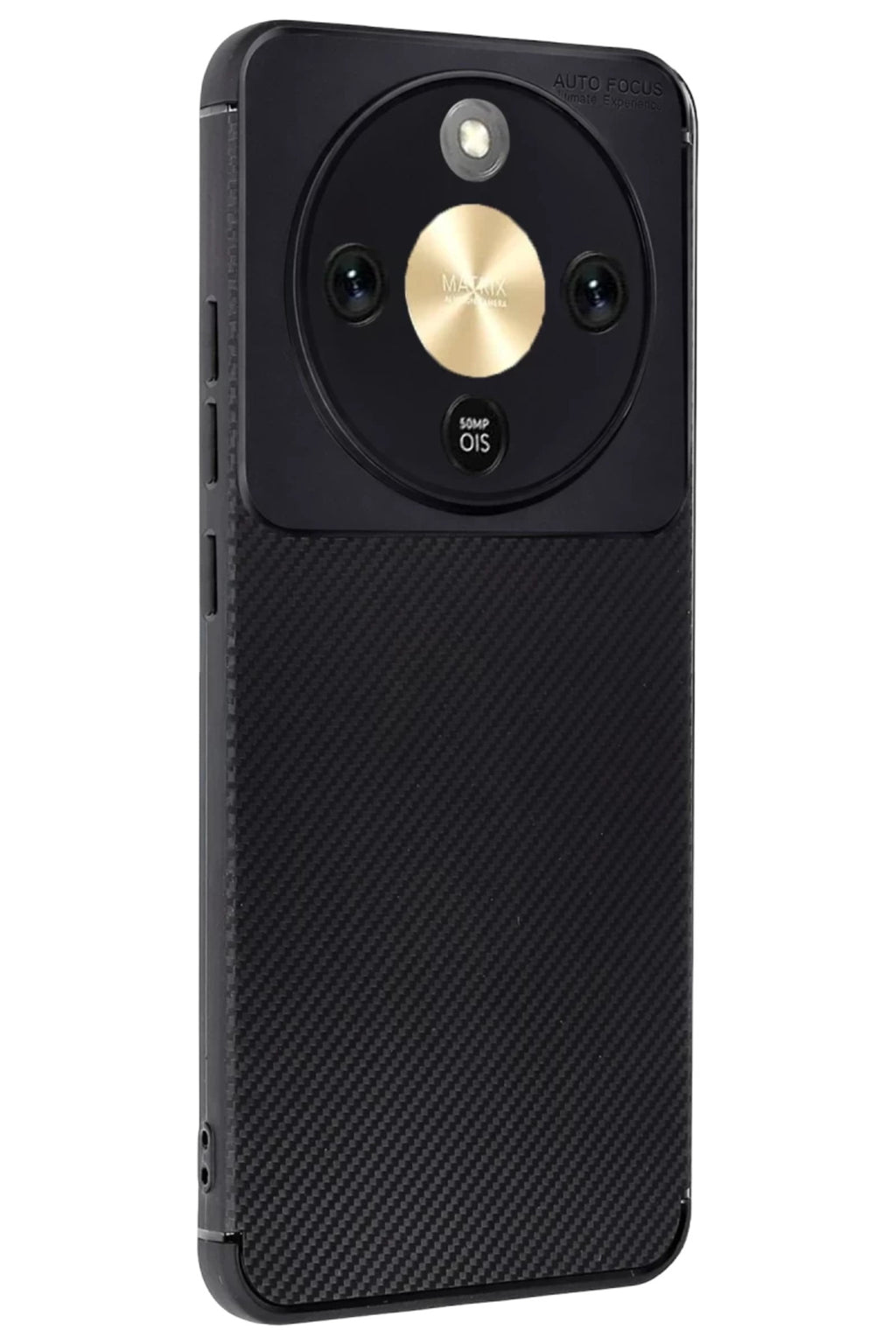 Huawei Honor Magic 8 Lite Uyumlu Auto Focus Karbon Kapak - Siyah