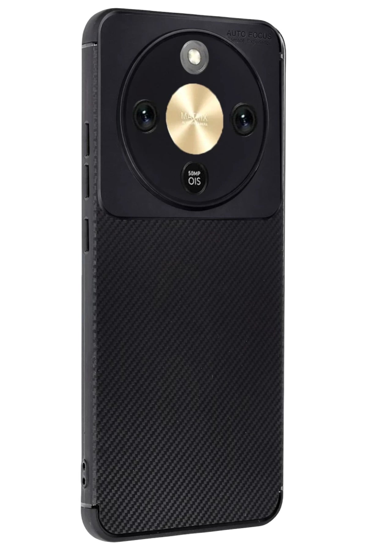 Huawei Honor Magic 8 Lite Uyumlu Auto Focus Karbon Kapak - Siyah