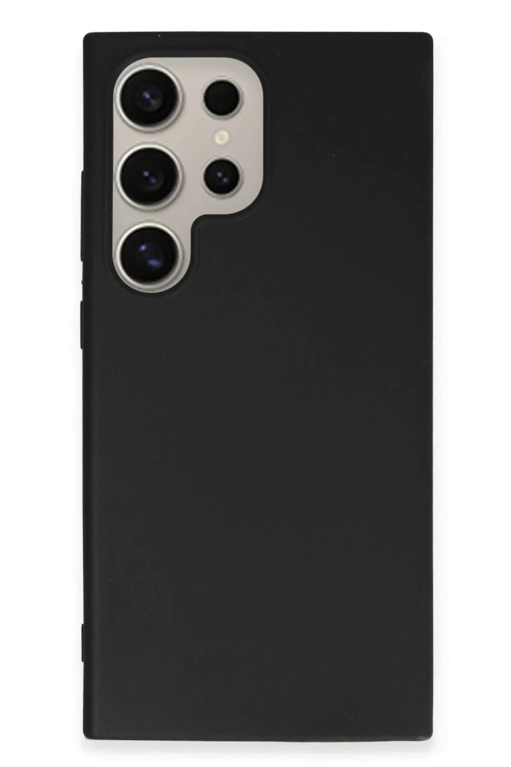 Samsung Galaxy S24 Ultra Uyumlu Kılıf First Silikon - Siyah