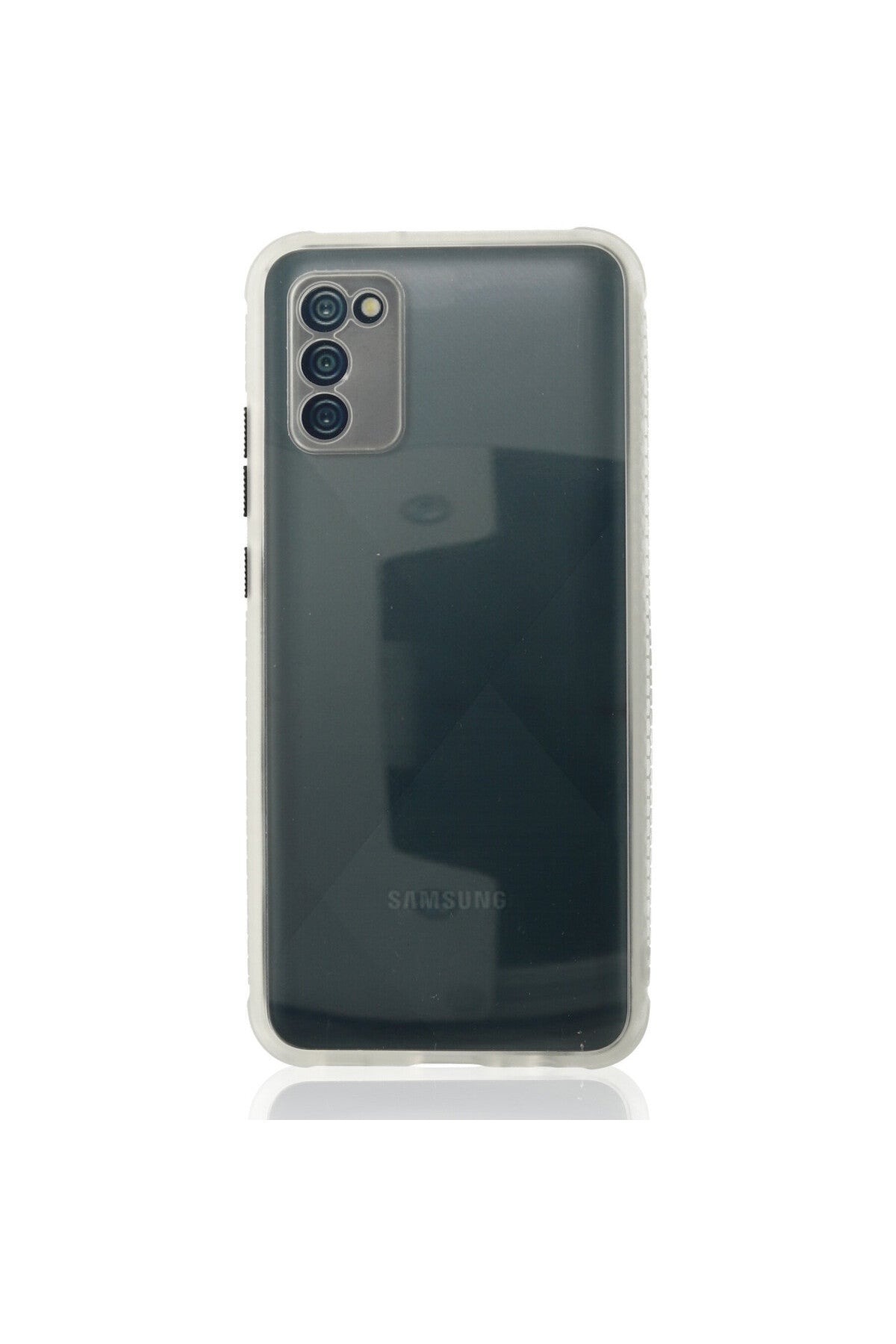 Samsung Galaxy A02S Uyumlu Kılıf Miami Şeffaf Silikon - Şeffaf