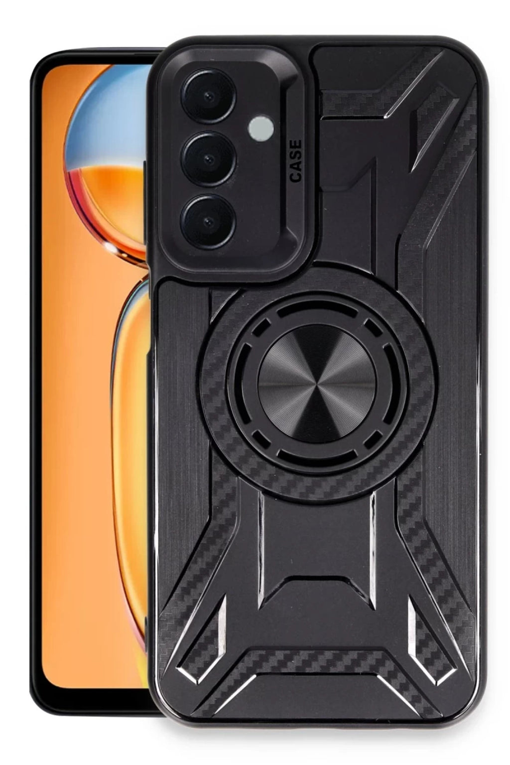 Samsung Galaxy A55 5G Uyumlu Kılıf Lincoln Silikon - Siyah