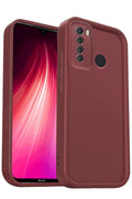 Xiaomi Redmi Note 8 Uyumlu Kılıf Viera Silikon - Bordo
