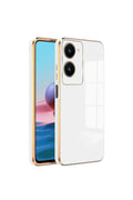 Vivo Y18 Uyumlu Kılıf Volet Silikon - Beyaz